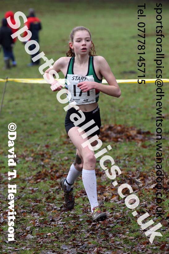 Girls under-15s Northern Cross Country, Knowsley Safari Park. Photo: David T. Hewitson/Sports for All Pics